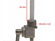 Benzinekraan Kreidler/Sachs H90 16x1mm / 6mm OMG