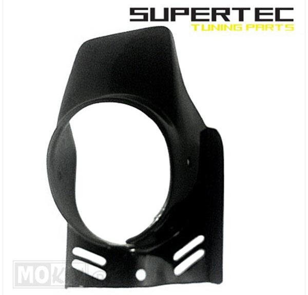 Koplampspoiler Puch Maxi Rond Zwart - Supertec