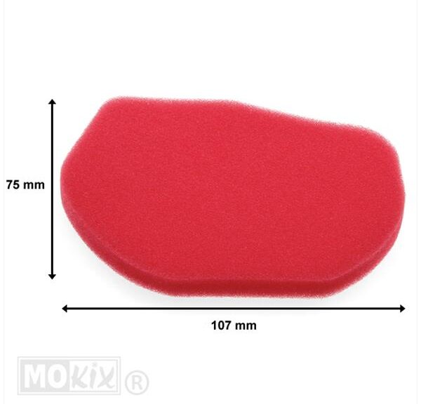 Filterfoam Tomostd/Luxe e4 PRO S.RED - Artein