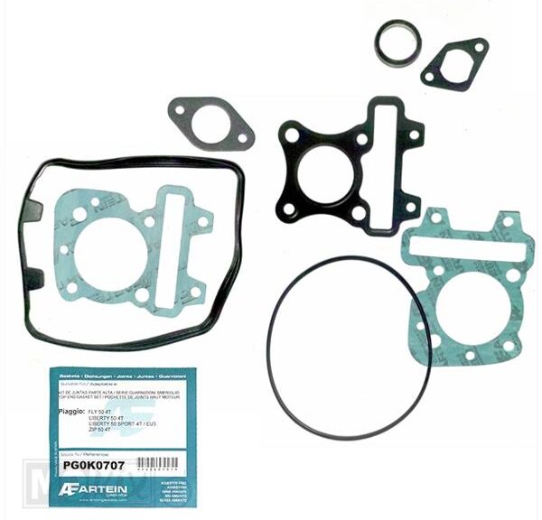 Pakkingset TOP Piaggio 4T 50cc 2V - Artein