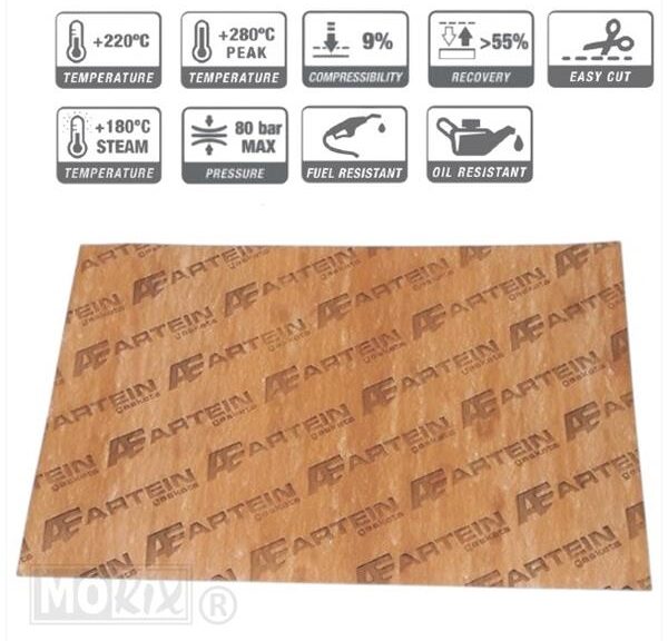 Pakkingpapier DIK Ongewapend 0.30 195x475 Artein