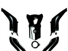 BYE Bike Body Cover SET Shiny Black