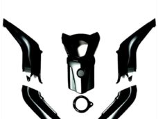 BYE Bike Body Cover SET Shiny Black
