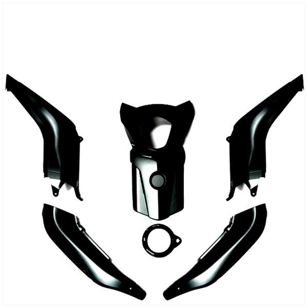 BYE Bike Body Cover SET Shiny Black