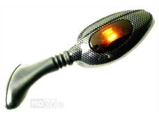 Spiegel UNI Carbon+RAW Smoke Kuip Links - Vicma