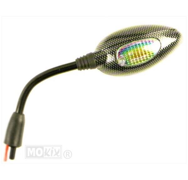 Spiegel UNI Carbon + RAW Laser M8 Links - Vicma