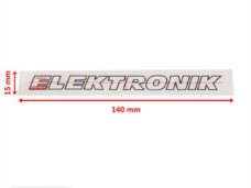 Kreidler Sticker Electronic 140 X 15mm (1)