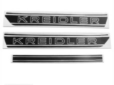 Kreidler Tanktransfer SET Zwart/WIT