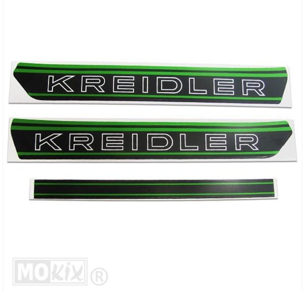 Kreidler Tanktransfer Zwart/Groen