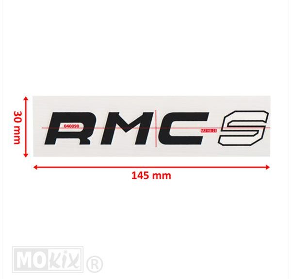 Kreidler Sticker RMC-S Zwart 145 X 30mm (1)