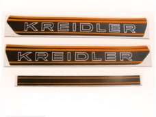 Kreidler Tanktransfer Zwart/Oranje