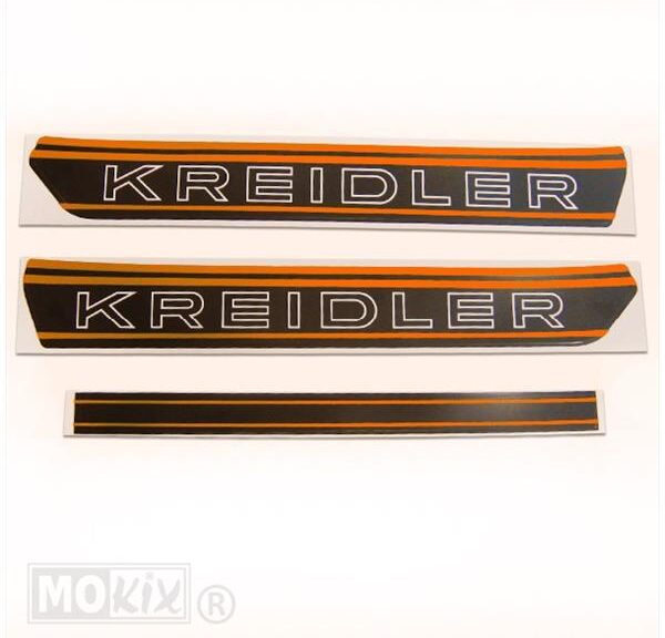 Kreidler Tanktransfer Zwart/Oranje