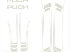 Puch Maxi Stickerset PVC WIT