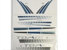 Tomos Standard Stickerset Blauw/Grijs
