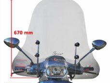 Windscherm Piaggio Vespa Sprint '14-'20 Faco H670