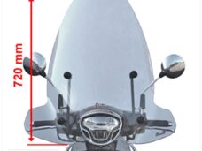 Windscherm Kymco Like 17-"20 Groot Faco H720"
