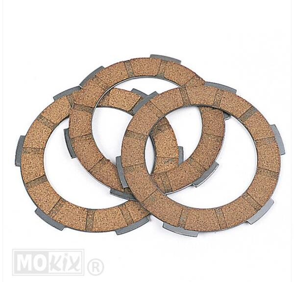 Koppelingsplaat Vespa PK 50-90-125 Set (3) DR