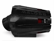Powerfilter UNI E5 Schuin 45° Zwart Malossi