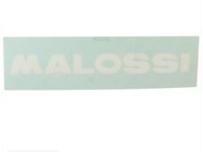 Malossi Sticker WIT 24cm