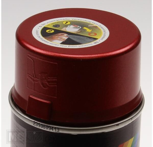 SPB Motip Metallic Rood 400ml