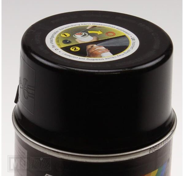 SPB Motip Metallic Zwart 400ml