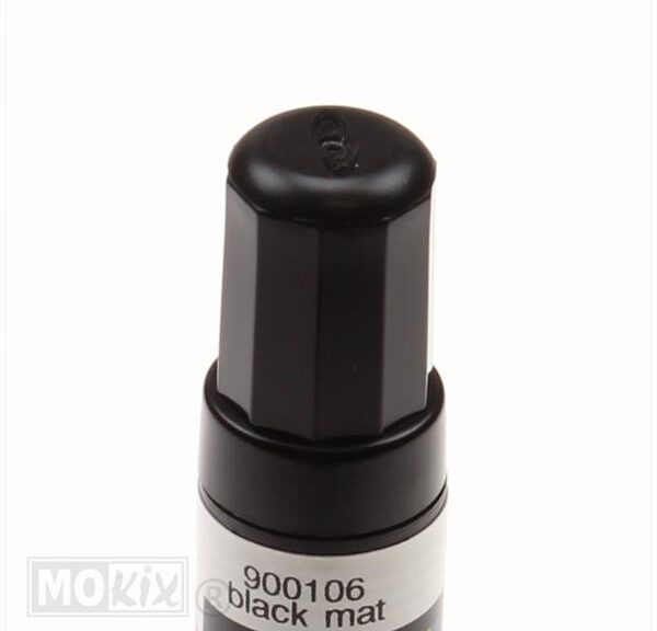 Lakstift MAT Zwart 12ml Motip