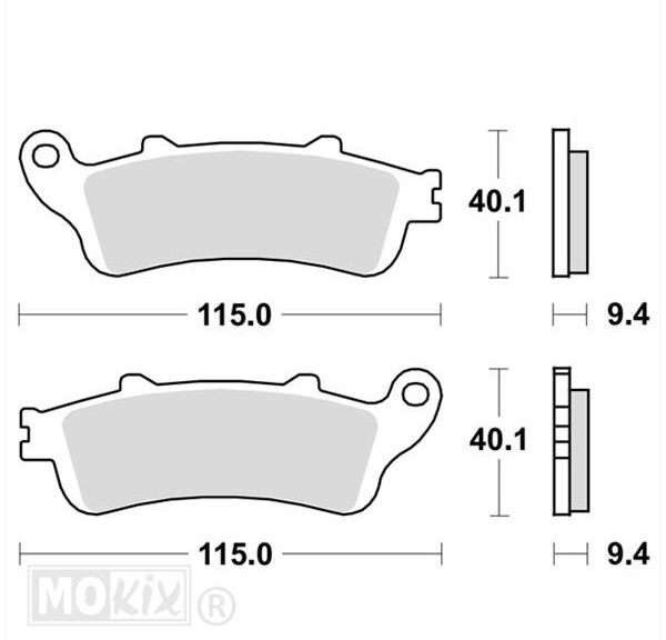 Remblokset Lucas STD Aprilia/KTM/Honda KBA