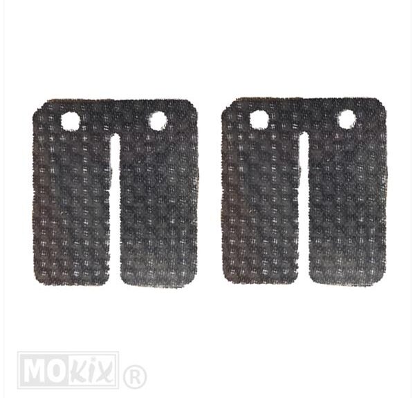 Membraanplaat Carbon Piaggio  (2) - Carbono