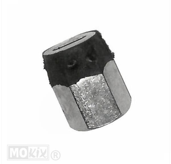 Vliegwiel Moer Tomos M10x1 Oliepomp Versie (1)