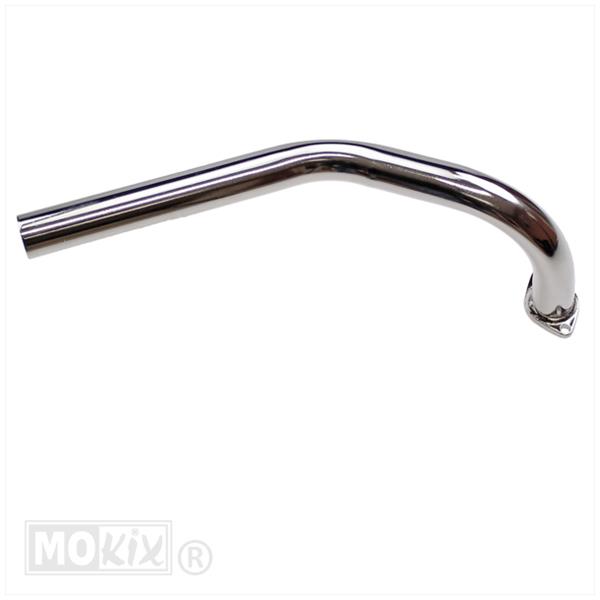 Uitlaatbocht Tomos A3, 28mm 380mm Chroom Jamarcol - Afbeelding 3