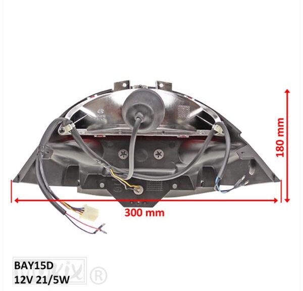 Achterlicht Benelli Velvet Touring 125cc CE - V-Parts
