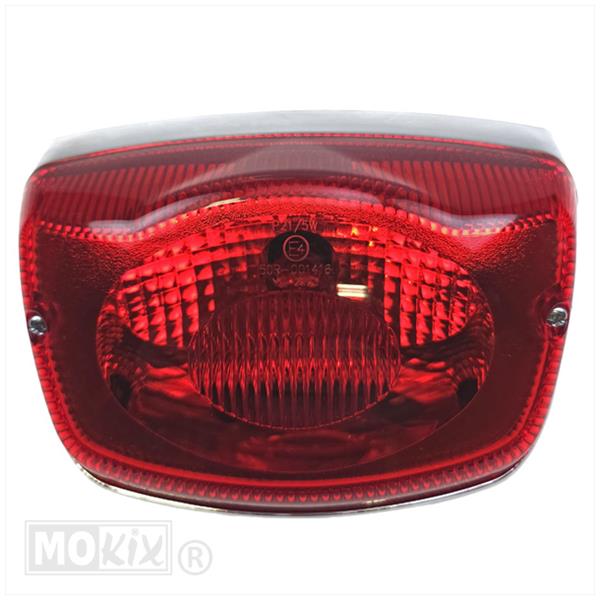 Rear Light Vespa LXV/LX 50/125cc Red Electric CE - Figure 3