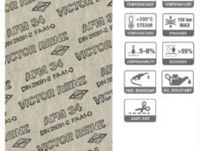 Pakkingpapier Hard Victor Reinz MF34 0.75 140x195 - Artein