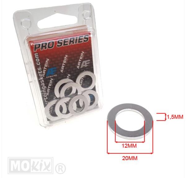 Aluminium Ring Artein PRO-Series 12x20x1.5 (10)