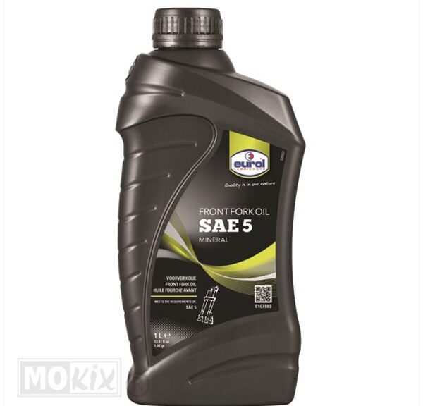 Voorvork Olie SAE  5 Eurol 1Ltr