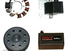 Scooter Piaggio MVT Millennium con encendido electrónico.