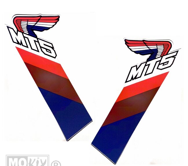 Honda MT'86 Tanktransferset WIT Links/Rechts