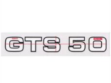 Zundapp Sticker GTS50 WIT/Zwart 160x 25mm (1)