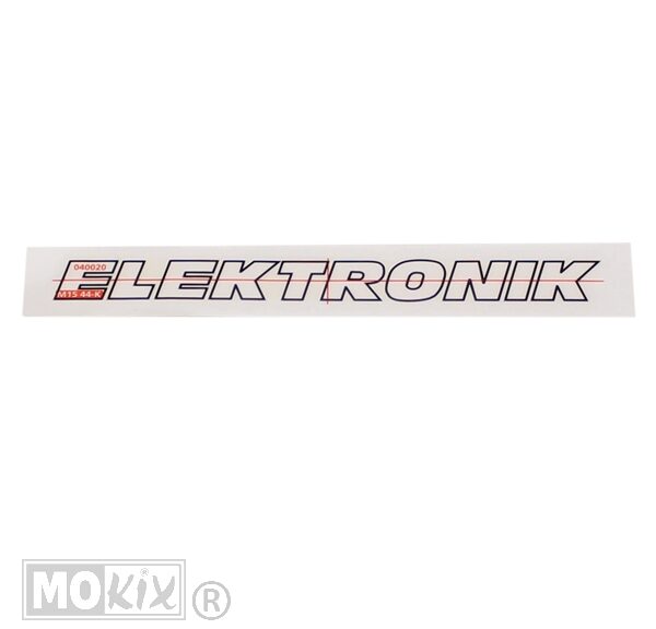 Kreidler Sticker Electronic 140 X 15mm (1)