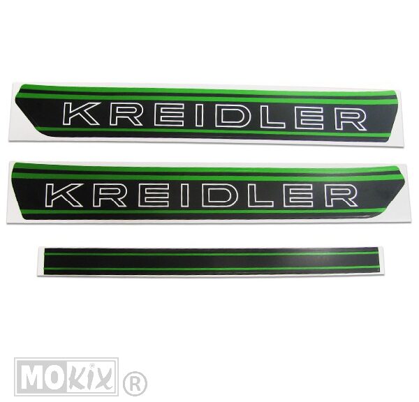 Kreidler Tanktransfer Zwart/Groen