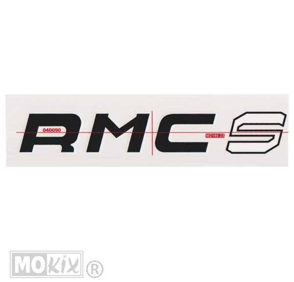 Kreidler Sticker RMC-S Zwart 145 X 30mm (1)