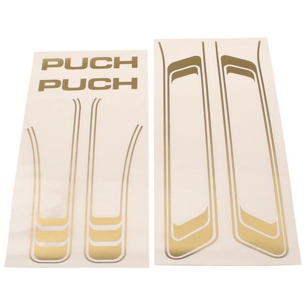 Puch Maxi Stickerset PVC Goud