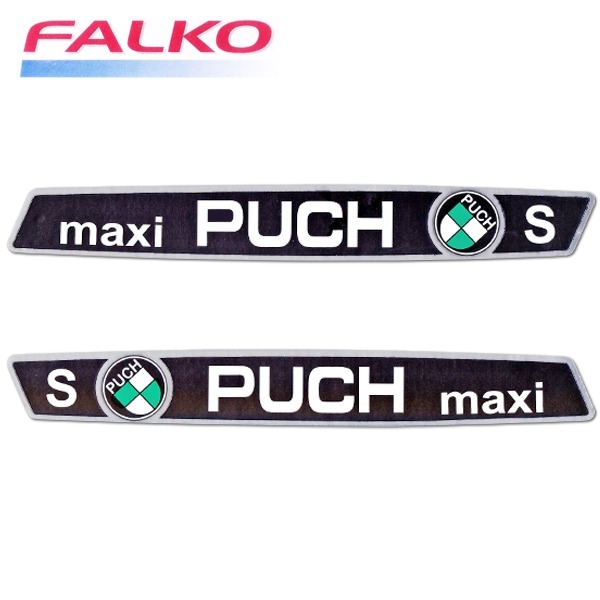 Puch Maxi Stickerset Tank 205x25 Chroom (2)