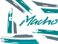 Puch Macho SET '91 Stickerset Zwart/Groen