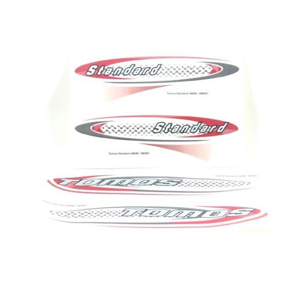 Tomos Standard Ovaal Stickerset