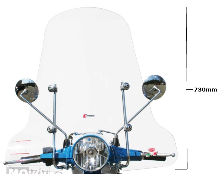 Windscherm Piaggio Vespa PX Groot Faco H730
