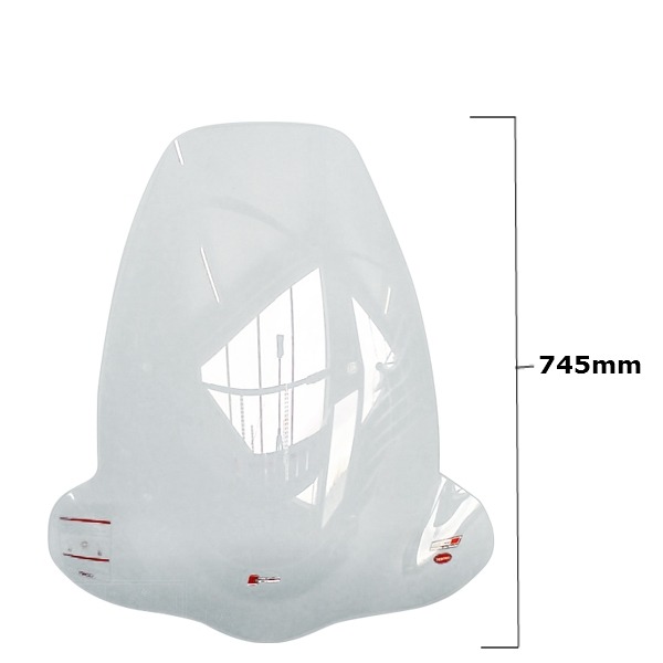 Windscherm Kymco BET&WIN 125-150-250cc Faco H745