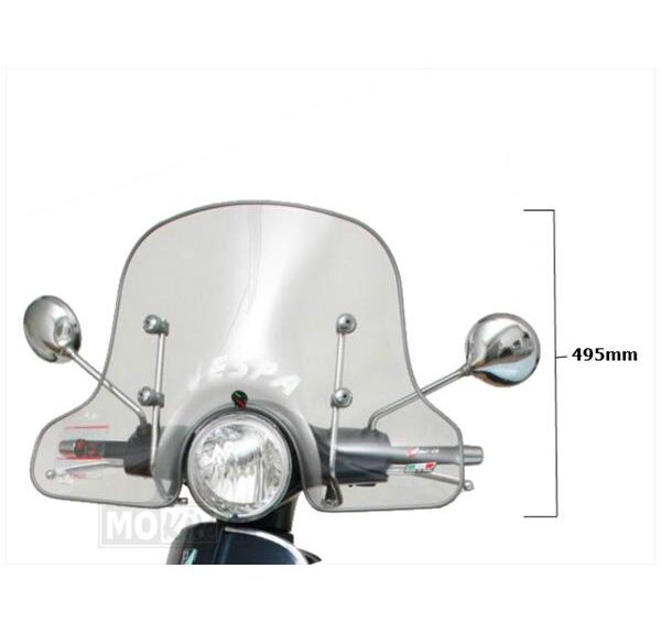 Windscherm PIA Vespa GTS300 Medium Faco H495