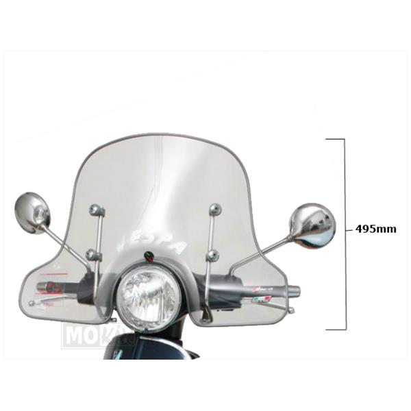 Windscherm PIA Vespa GTS300 Medium Faco H495