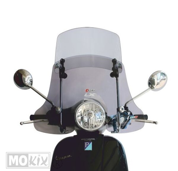 F22801 WINDSCHERM PIAGGIO VESPA LX TWIN-SCREEN FACO H660